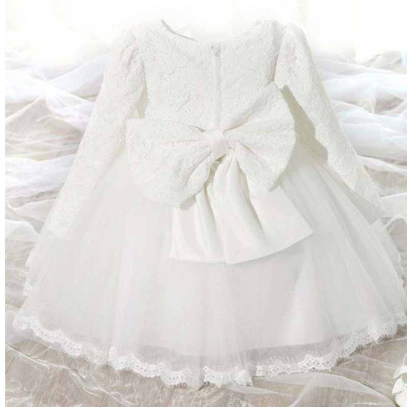 Baige New Stock Baptism Kids Party Dress Flower Girl 공주 생일 파티 여름 드레스 BBTZ002