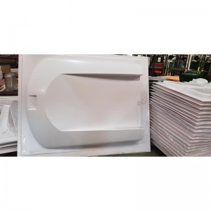 무인 자동차 플라스틱 쉘.