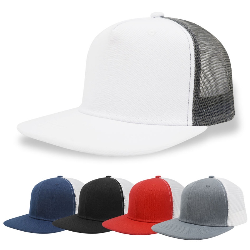 자수 로고가있는 맞춤형 컬러 코튼 저렴한 트럭 운전사 모자 야구 모자, 고민 트럭 운전사 야구 모자