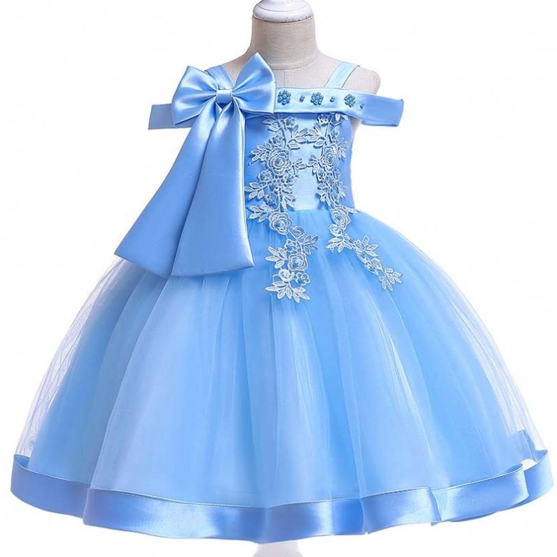 Baige New Frock Kids Party Dress Newborn Flower Girl 보름달 생일 드레스 L5081XZ