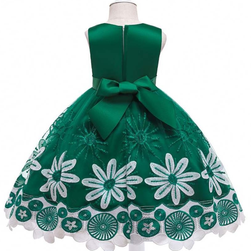 Baige New Design Flower Girls Dresses Kids Party wedding Princess Children Girl Dress L5266