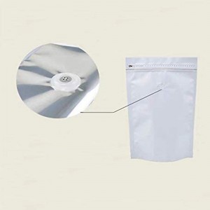 에어 밸브가있는 커피 스탠드 업 파우치