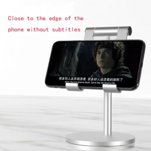 금속 알루미늄 합금 리프트 데스크탑 휴대폰 브래킷 라이브 텔레스코픽 조정 태블릿 폰 브래킷