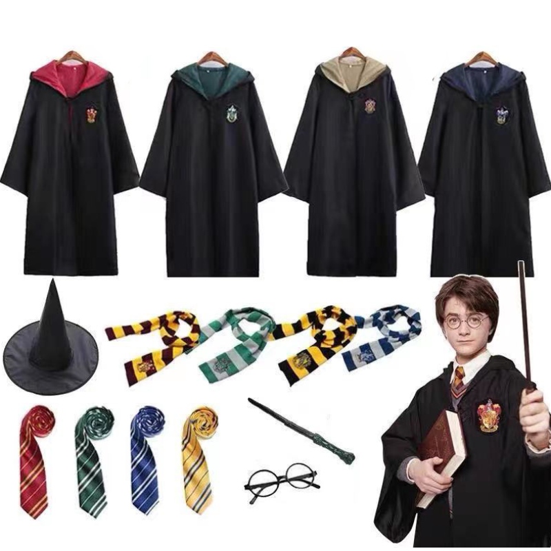 마술 로브 케이프 코스프레 의류 액세서리 어린이 마법사 코스프레 TV&movie cosplay harrypotterr 의상