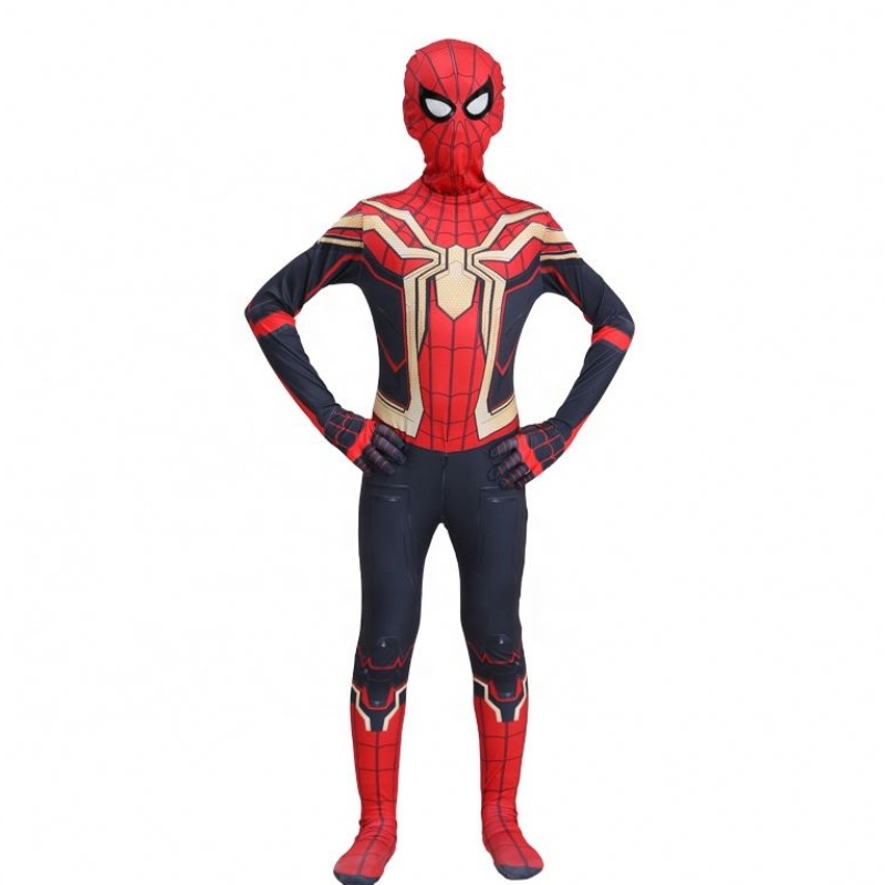 특별한 팬시 블랙&gold 스파이더 맨 할로윈 슈트 어린이 TV&film 슈퍼 히어로 역할 플레이 공장 Direct Spiderman Costume