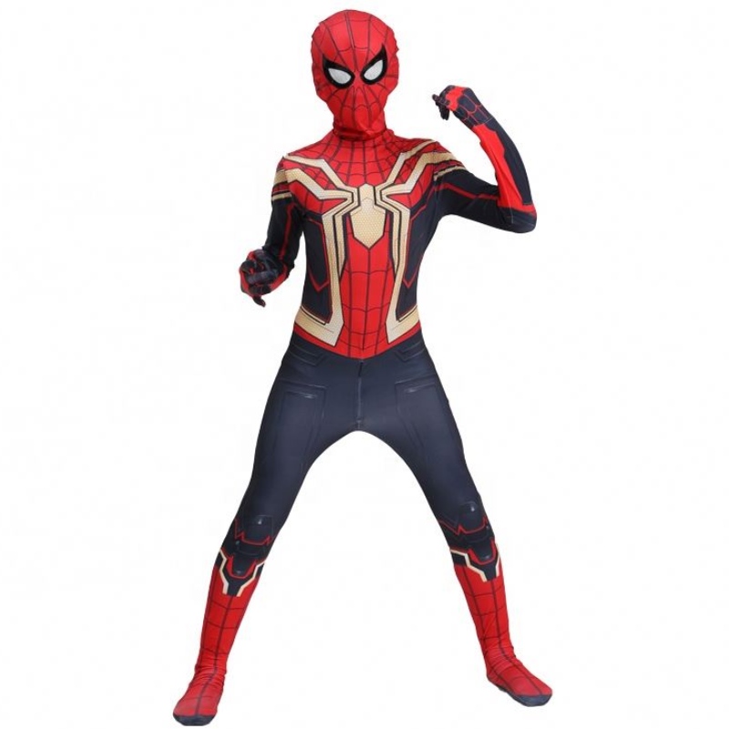 특별한 팬시 블랙&gold 스파이더 맨 할로윈 슈트 어린이 TV&film 슈퍼 히어로 역할 플레이 공장 Direct Spiderman Costume