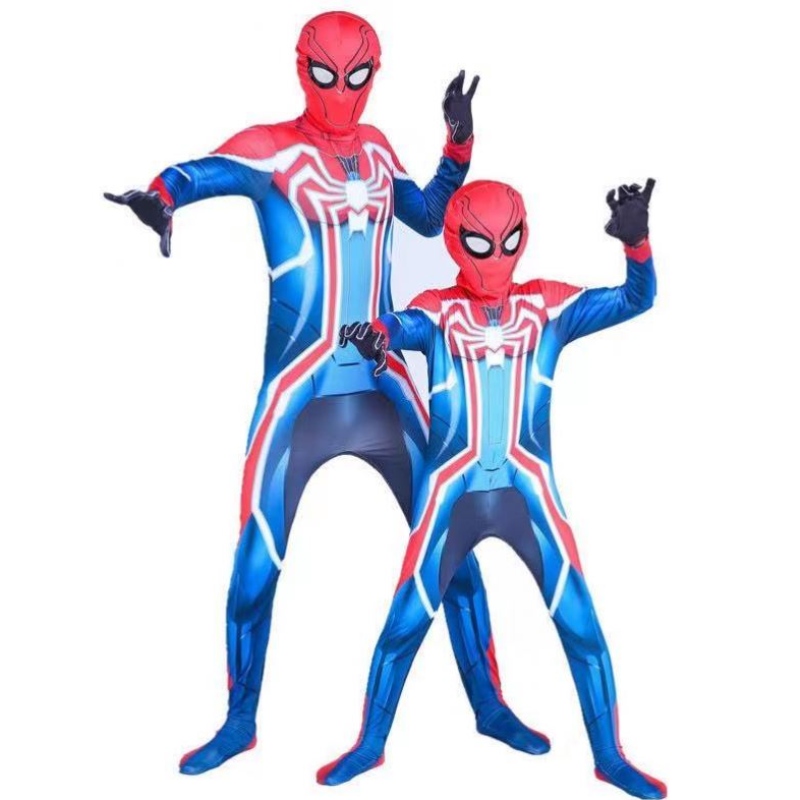 슈퍼 히어로 Spider-Man Children Suit Cosplay Spider-Man Costume Kids Boys 최신 할로윈 카니발 의상