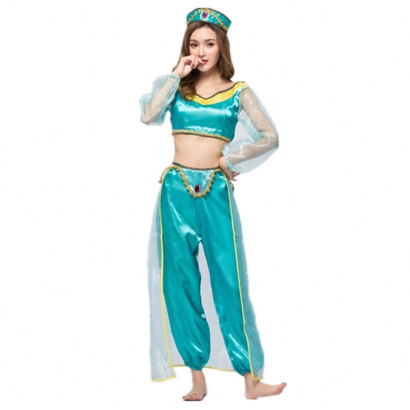 코스프레 여성 할로윈 아라비아 공주 알라딘 성인 Jasmin Costume HCAL-009