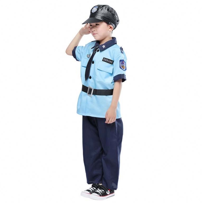 할로윈 드레스 업 경찰관 척하는 놀이 세트 어린이 경찰 의상 hcbc-005