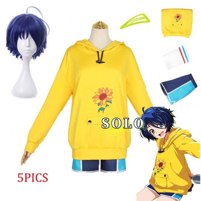 새로운 애니메이션 원더 우선 순위 코스프레 OHTO AI HOODIES 걸 땀 셔츠 스포츠 풀오버 의상 옷 코스 가발 할로윈