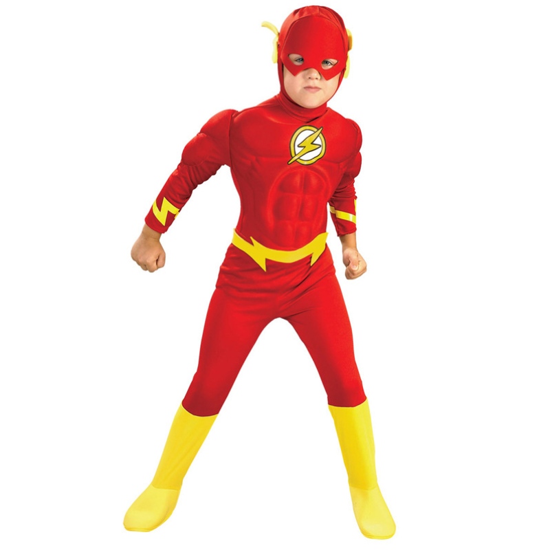 Uperheroes Flash Deluxe Child 의상