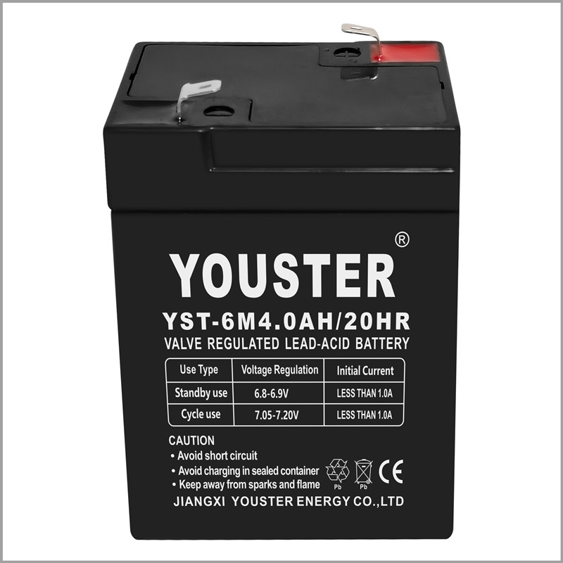 Youster 전력 시스템 Ups 시스템 전동 완구차 충전 가능 Vrla 납산 6v 5.0ah 배터리