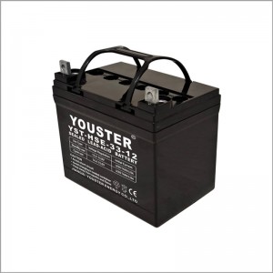 태양 에너지 저장 심순환 전지 12V33Ah 납산 전지