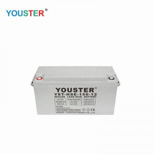 Youster AGM Deep Cycle Gel Lead Acid Inverter 12v200AH 주택 사용을위한 스토리지 젤 태양열 배터리