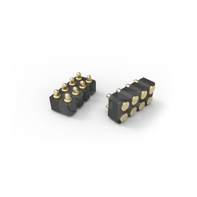 2.54mm 피치 smt/smd pogo 핀 커넥터