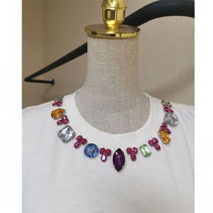 신형 텐셀 리넨 면 혼방 고품질 여성 티셔츠