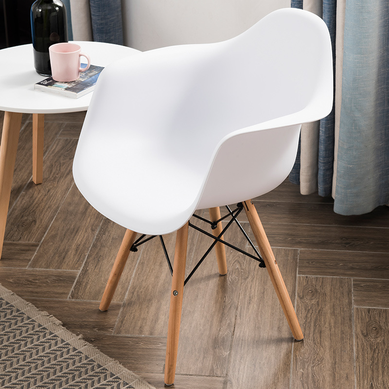 현대 고품질 플라스틱 커피 의자