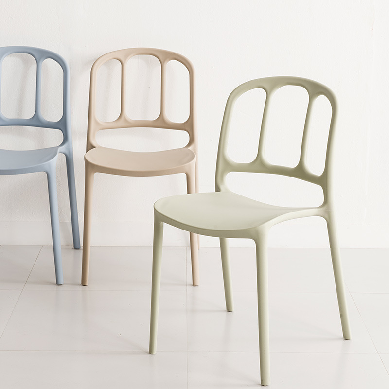 현대 야외 카페 의자 레스토랑 식당 의자 고품질 쌓을 수있는 라운지 플라스틱 의자