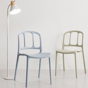 현대 야외 카페 의자 레스토랑 식당 의자 고품질 쌓을 수있는 라운지 플라스틱 의자