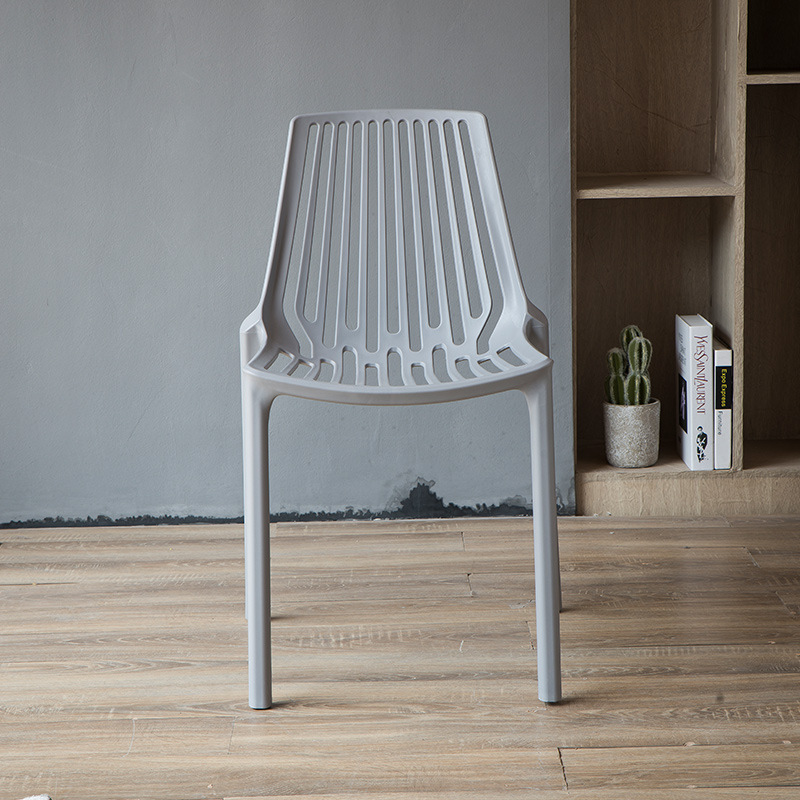야외 레저 식당 카페 의자 현대 거실 쌓아올리는 pp 플라스틱 의자