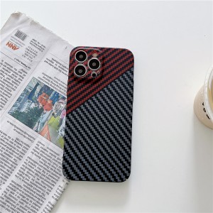 Apple iPhone 14Pro 케이스, 카본 파이버 울트라 층 가을 보호 전화 가죽 커버 iPhone 14 Promax 케이스에 대한 투명