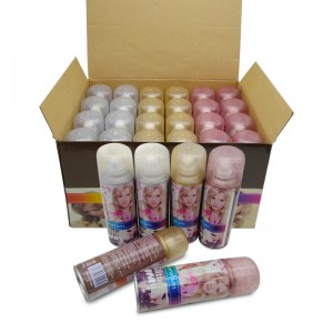 헤어 컬러 스프레이 헤어 헤어와 바디 반짝이 디스펜서 파우더 스프레이 반짝이 헤어 스프레이