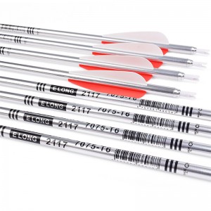 Elongarrow 2117 30 인치 대상 사격을위한 알루미늄 화살표