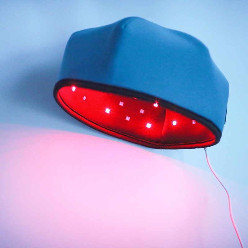 탈모 적외선 치료를위한 LED 붉은 빛 요법 모발 성장 캡 재성장 요법