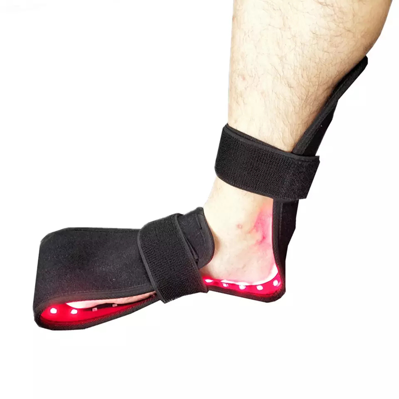 신체 통증에 대한 적외선 조명 요법 벨트, 타이머가있는 근적외선 LED 조명 랩 장치 타이머 유연한 웨어러블 패드 640nm 660nm 850nm 등 어깨 무릎 조인트 발 통증 완화