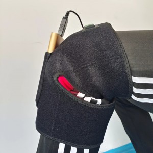 2pcs 적외선 적색광 요법 암 벨트, 660nm/850nm 파장, 어깨, 등, 발자국 등의 휴대용 적색광 요법 패드.