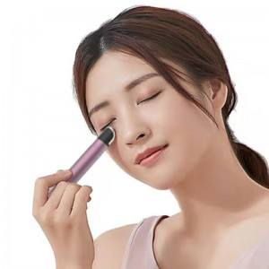 가열 된 눈 마사지 지 완드 - 이온 성 안면 마사지 도구, 42 ℃ 열&진동 아이 롤러, 본질 흡수 촉진, 노화 방지 암흑 원, 푹신한 눈, 아이 가방 리무버