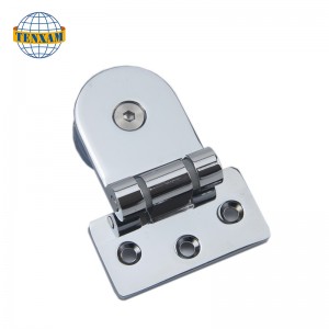 벽에 둥근 구슬 힌지