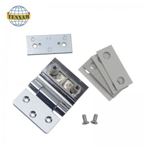 단일 측면 곡선 힌지