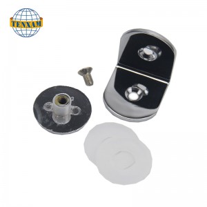 한 사이드 볼 90도 고정 클립