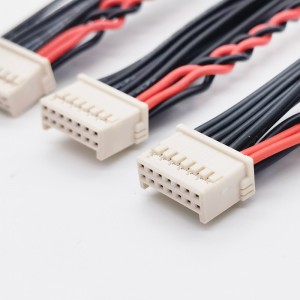 Molex 터미널 라인 501646-1400 더블 행 하니스 와이어 2.0mm 로봇 롤러 브러시 모터 커넥터 케이블 사용자 정의