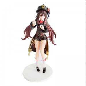 예쁜 소녀 게임 모델 장식 인형 배틀 필드 인형 손