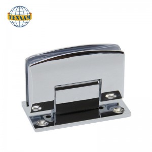 90도 벽에서 유리 문 힌지 아연 합금 욕실 유리 샤워 힌지