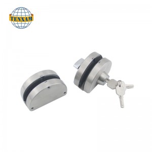 키스 스틸 스틸 보안 메인 유리 도어 잠금 장치와 유리 이중 스윙 슬라이딩