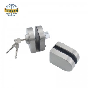 키스 스틸 스틸 보안 메인 유리 도어 잠금 장치와 유리 이중 스윙 슬라이딩