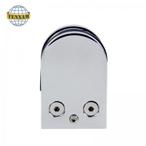 뜨거운 판매 스테인레스 스틸 욕실 유리 클램프 유리 울타리 하드웨어 액세서리 유리 난간 클램프