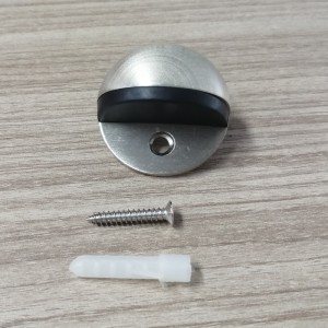 MD005 스테인레스 스틸 304&고무 바닥 장착 반구 문지기