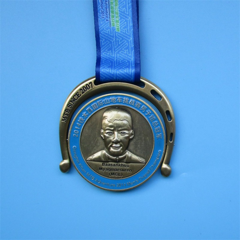 국제 산악 자전거 챌린지를위한 맞춤 메달
