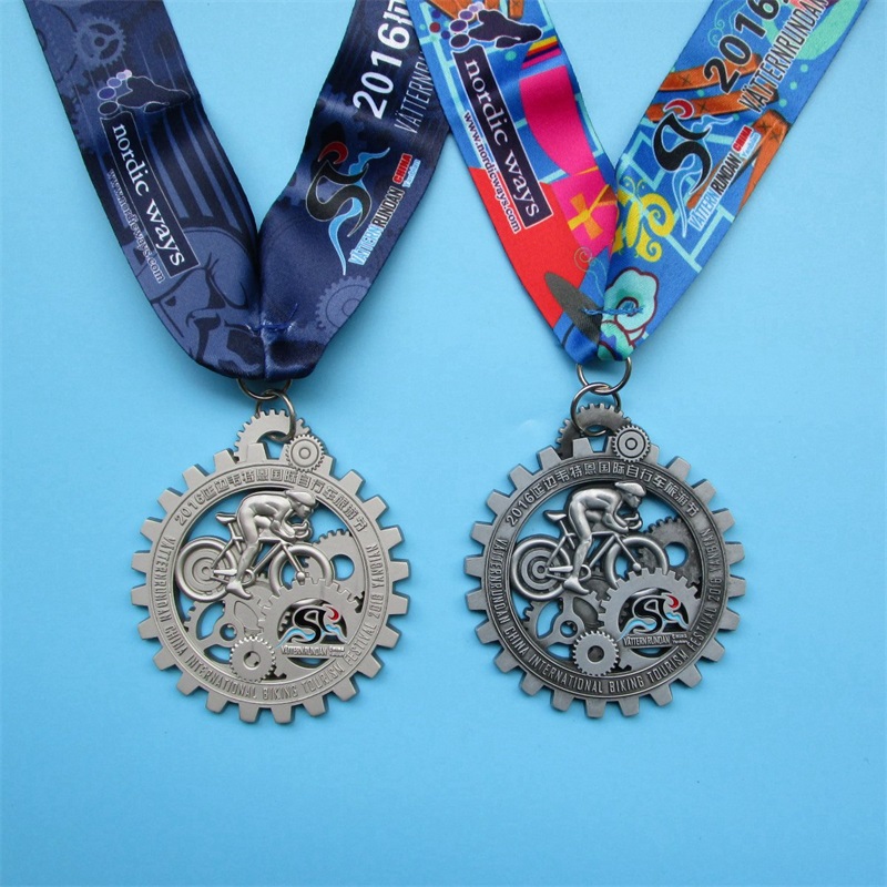 맞춤형 메달리온 목걸이 사이클링 메달 3D 입체 메달