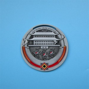 맞춤형 로고 골동품 디자인 3D 금속 화려한 메달 마라톤 메달 피니셔 2016