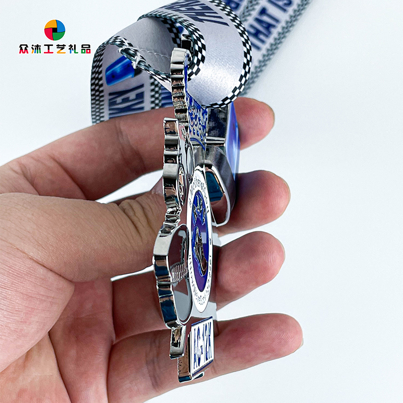 독특한 디자인 커스텀 로고 LED 기념품을위한 스포츠 메달 메탈 3D 에나멜 메달