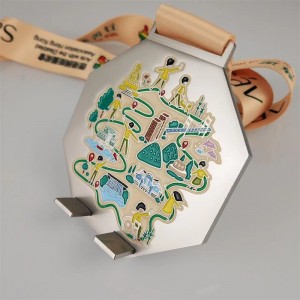 특수 설계 아연 합금 다이 캐스팅 3D 조각 금속 메달 어린이 메달