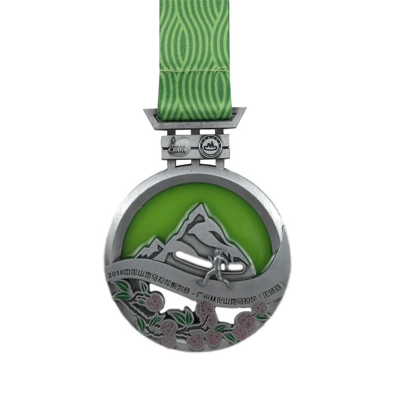 완벽한 디자인 커스텀 로고 4D 스포츠 메달 및 리본 기념 메달