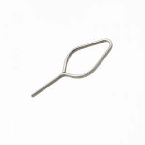 전화 SIM 카드 용 와이어 형성 스프링 핀