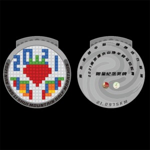 맞춤형 레이스 메달 재미 레고 메달 스포츠 메달