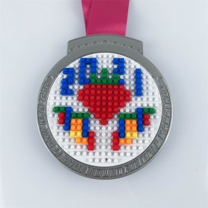 배구 체조 수영을위한 스포츠 메달과 리본